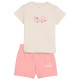 Puma Βρεφικό σετ Minicats Sandy Adventures Tee and Shorts Set